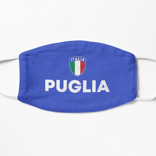 Puglia Pride Apulian Roots Pugliese Heritage Flat Mask