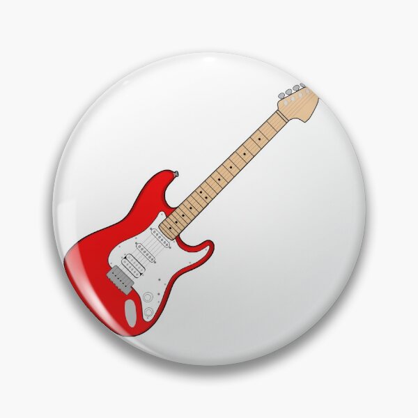 Item preview, Red Electric Guitar  designed and sold by Teez Rock.