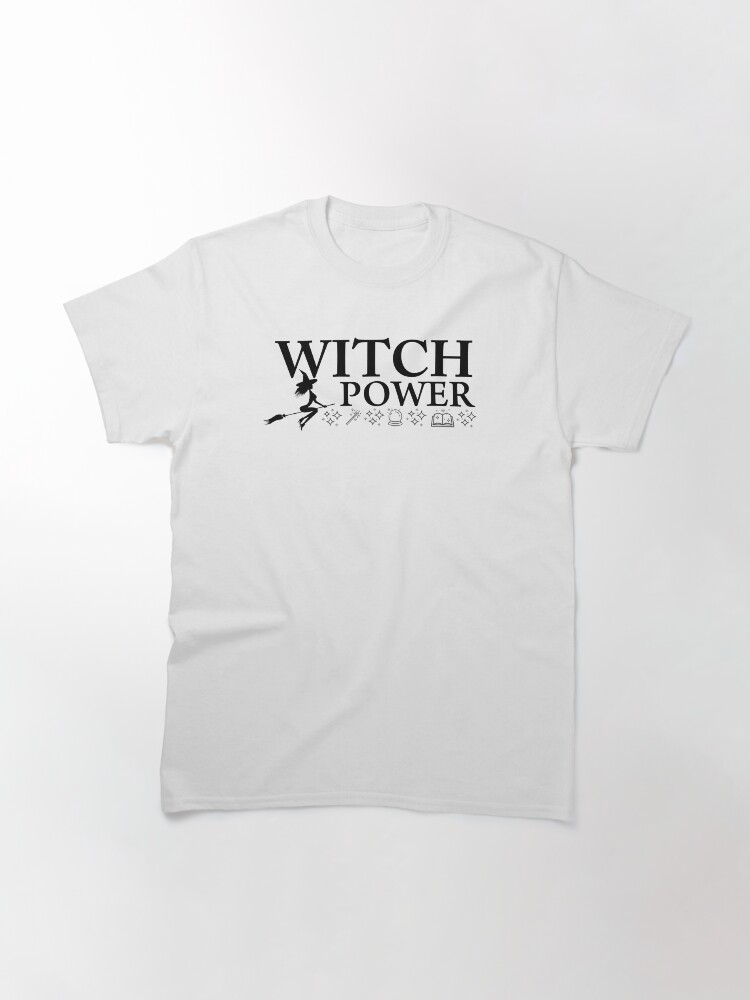 Alternate view of Witch 2 design Witch Power Classic T-Shirt