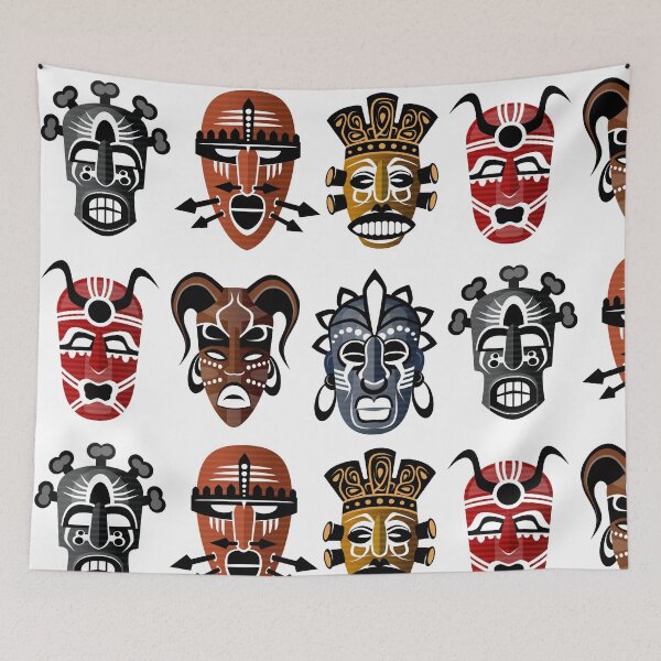 Item preview, African masks designed and sold by Stargo7.