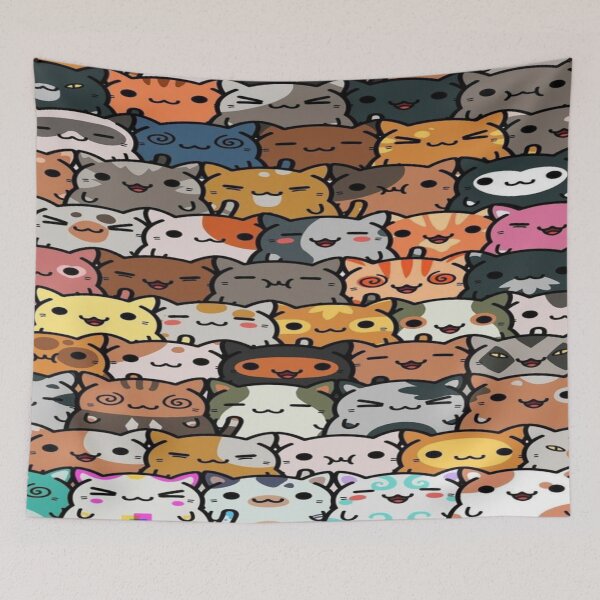 Item preview, many cats designed and sold by Ochic.