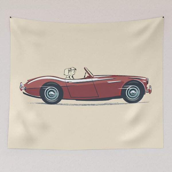 Item preview, The 'Big Healey'  in Carmine Red designed and sold by Bigs66.