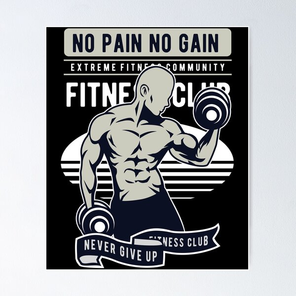 Item preview, NO PAIN NO GAIN designed and sold by danyc88.