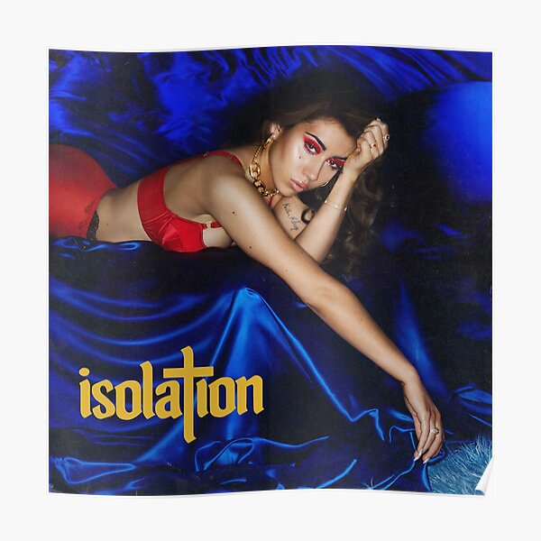 Isolation Kali Uchis Wall Art Redbubble