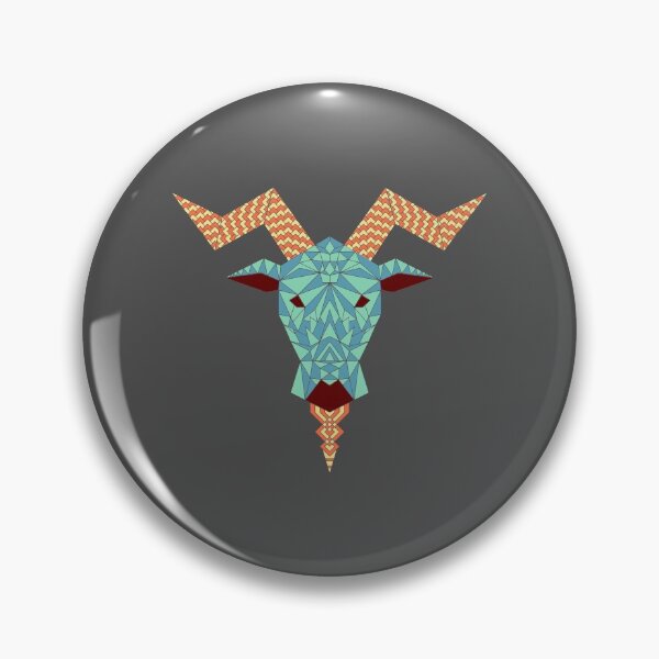 Item preview, Colourful Geometric Goat designed and sold by WildGeometric.