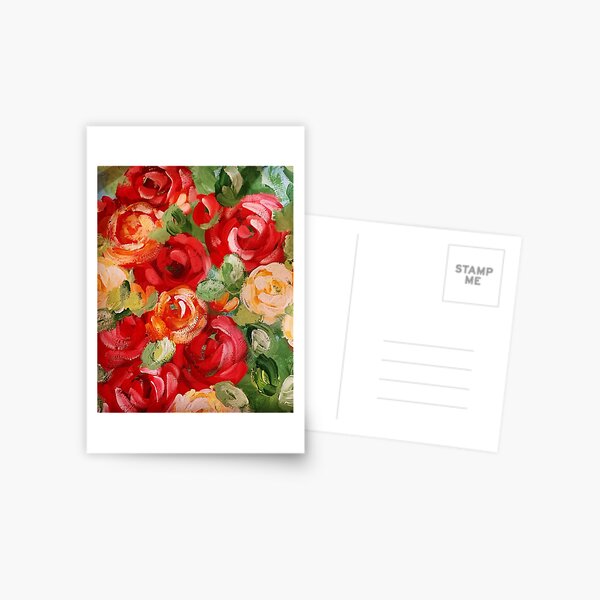 Rose Garden Postcard