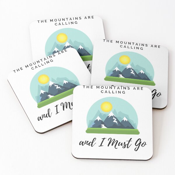 Item preview, The Mountains are calling and I must GO, special gift for Campers or Van lifers, Modern Nomads, Van Lovers, Mountaineers designed and sold by popotamfriends.