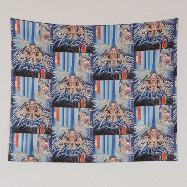 Item preview, Utagawa Kuniyoshi- Nachi Waterfall Woodblock  designed and sold by Persona-.