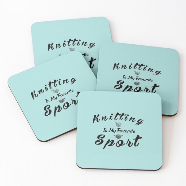 Item preview, Knitting Is My Favorite Sport:Funny Handicraft Needlework Gift Idea. designed and sold by cutitoutsir.