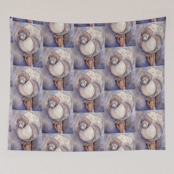Item preview, Great Grey Owl designed and sold by TaylorRoseArt.