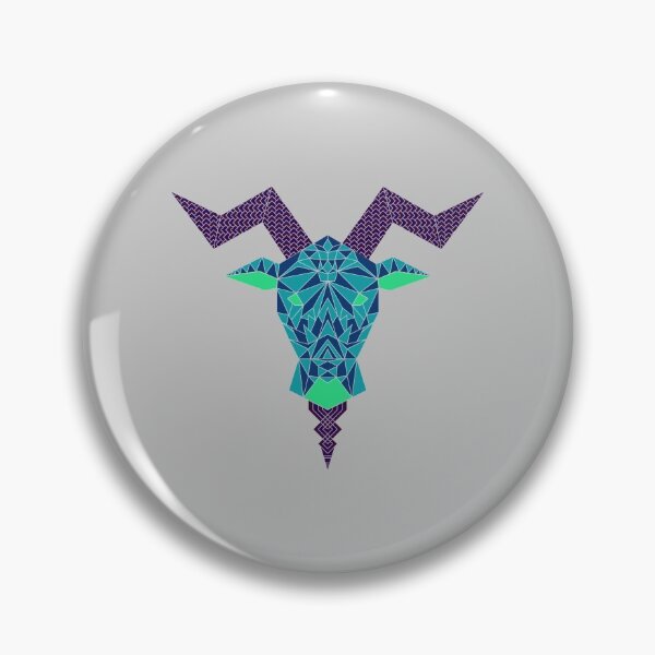 Item preview, Colourful Geometric Goat designed and sold by WildGeometric.