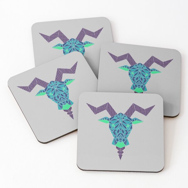 Item preview, Colourful Geometric Goat designed and sold by WildGeometric.