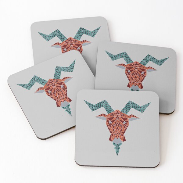 Item preview, Colourful Geometric Goat designed and sold by WildGeometric.