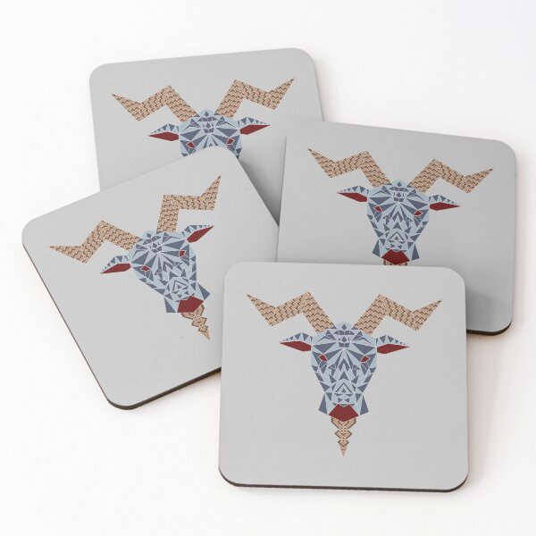 Item preview, Colourful Geometric Goat designed and sold by WildGeometric.