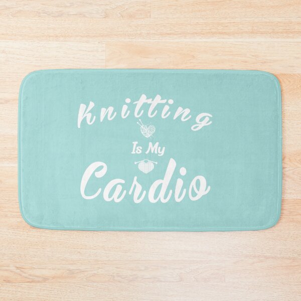 Item preview, Knitting Is My Cardio:Funny Handicraft Needlework Gift Idea. designed and sold by cutitoutsir.