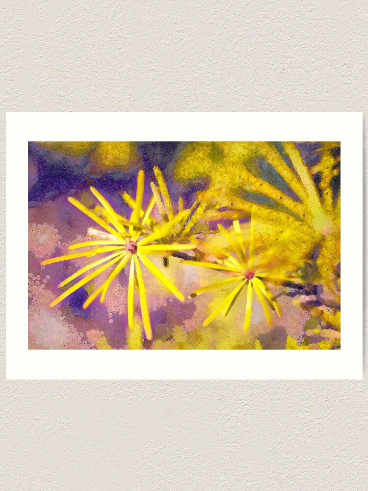 Alternate view of Larch Leaves Art Print