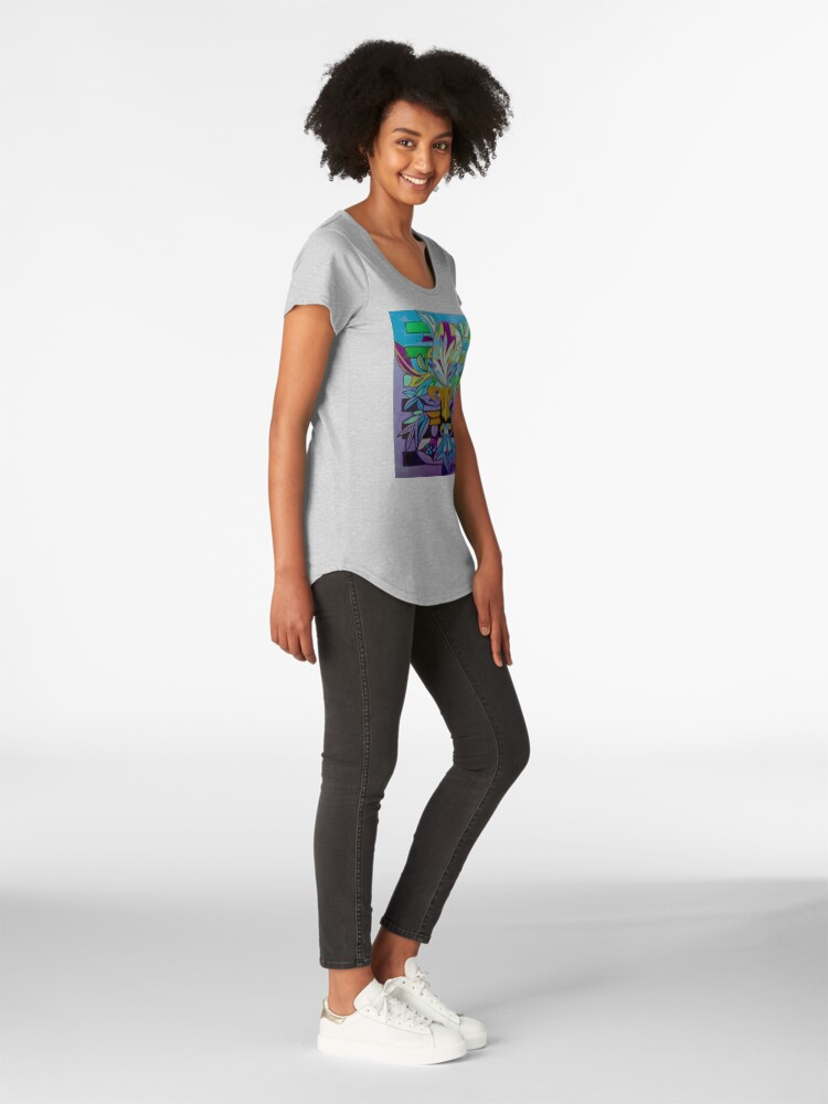 Alternate view of Hexagram 24: Fu (Turning Point) Premium Scoop T-Shirt