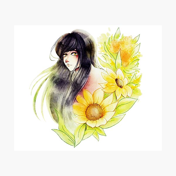 Item preview, Takumi and Bouquet of Sunflowers designed and sold by RoxaneAndBuns.