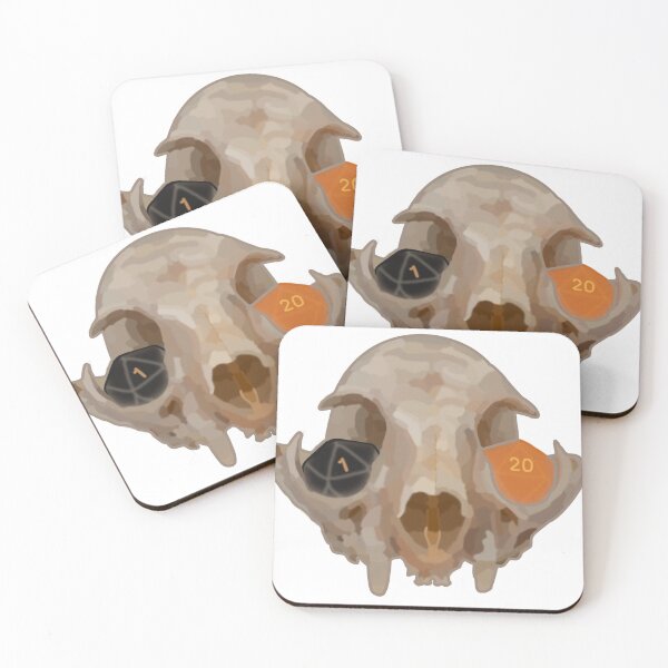 Item preview, Dungeons and dragons skull designed and sold by mishaspickle.