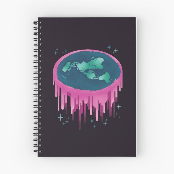 Item preview, Neon Drippy Flat Earth designed and sold by DCLawrenceUK.