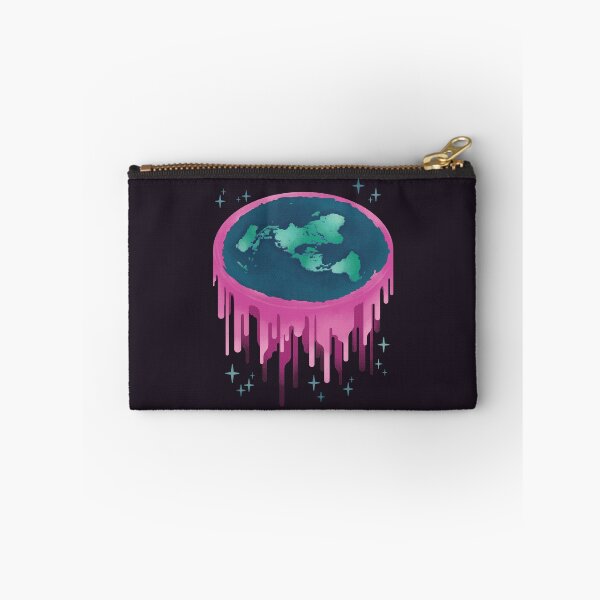 Item preview, Neon Drippy Flat Earth designed and sold by DCLawrenceUK.