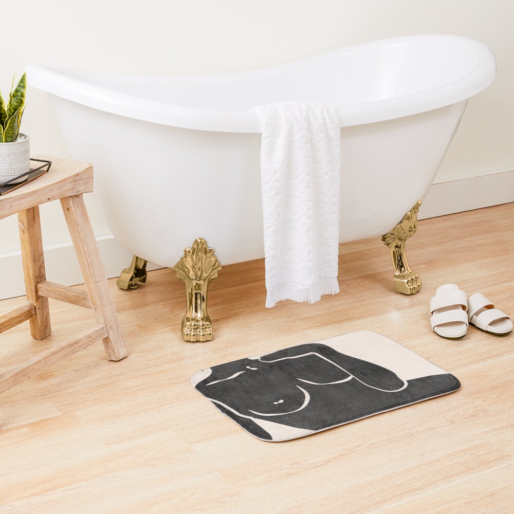 Erotic Art Bath Mat