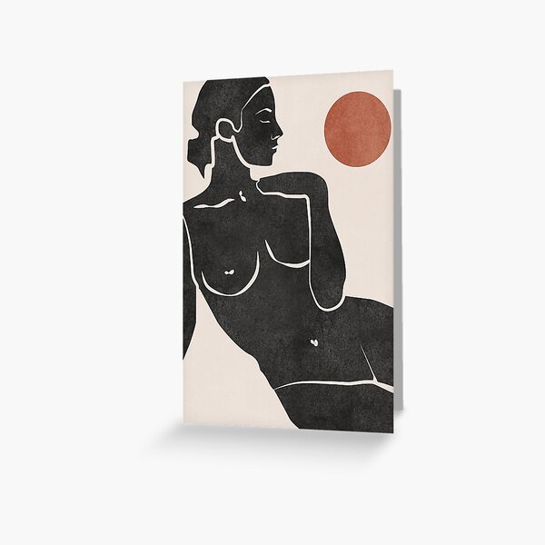 Erotic Art Greeting Card