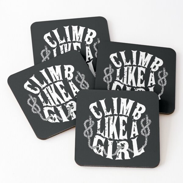 Item preview, Climb Like A Girl designed and sold by MetricMeasure.