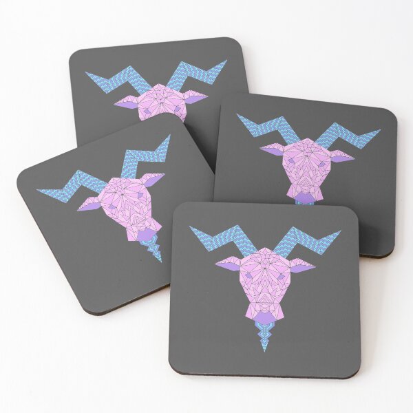 Item preview, Colourful Geometric Goat designed and sold by WildGeometric.