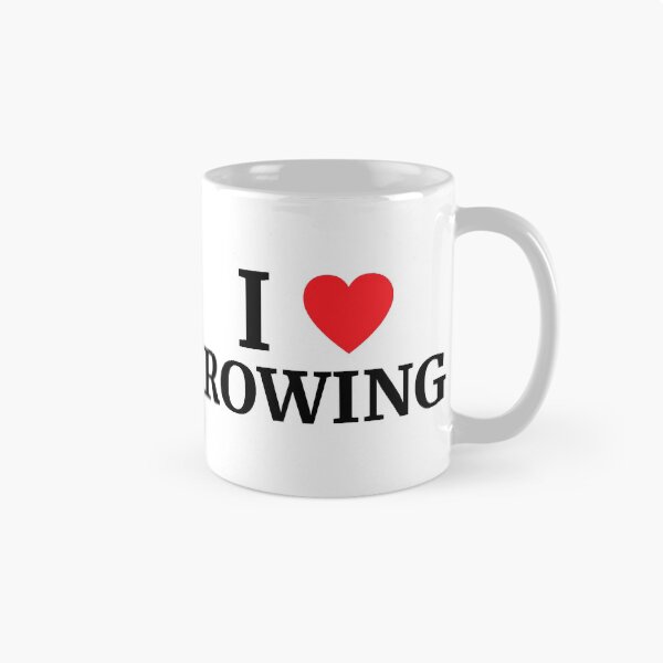 Item preview, I Love Rowing Heart  designed and sold by Vanover Designs.