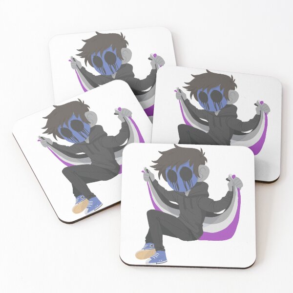 Item preview, Eyeless Jack Asexual Pride designed and sold by stressed-pigeon.