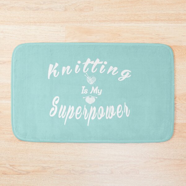 Item preview, Knitting Is My Superpower:Funny Handicraft Needlework Gift Idea. designed and sold by cutitoutsir.
