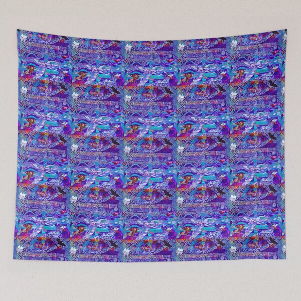 Item preview, Hexagram 29: Kǎn (The Abyss) designed and sold by Denise Weaver Ross.