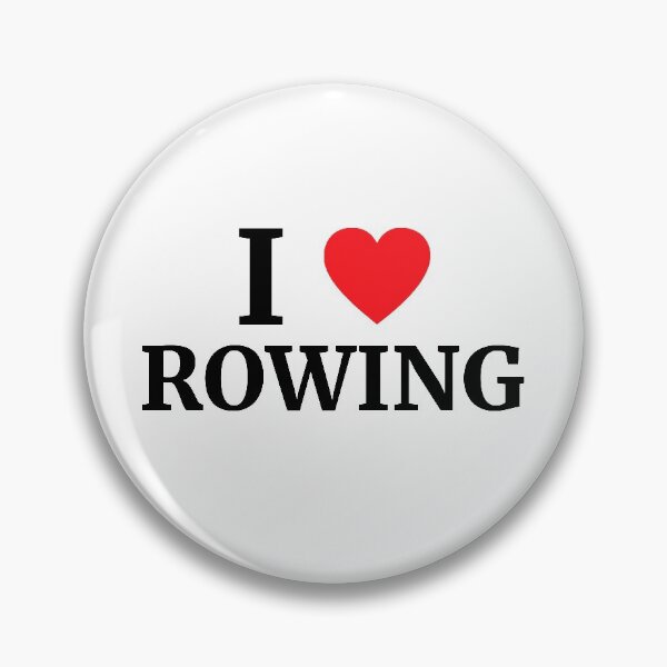 Item preview, I Love Rowing Heart  designed and sold by Vanover Designs.