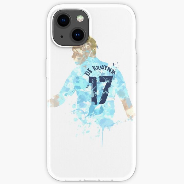 Kevin De Bruyne Manchester City Legend Art iPhone Soft Case