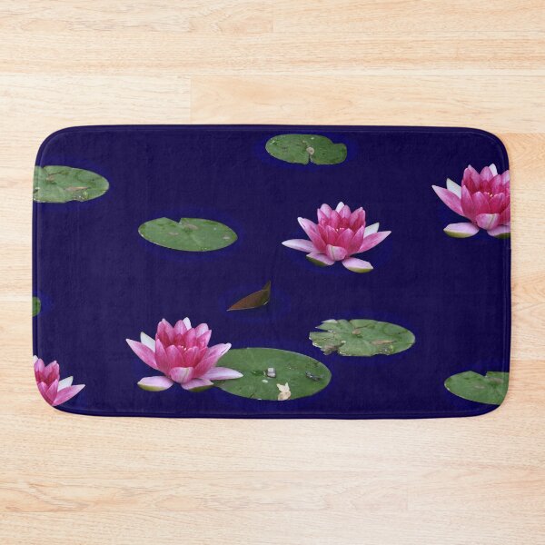 Item preview, pink water lilies pond lake designed and sold by ChrissiCreation.