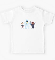 Yukon, Hermey und das Bumble in Teal Kinder T-Shirt