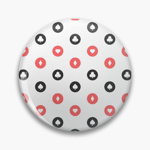 Item preview, Poker dot (white) designed and sold by animinimal.