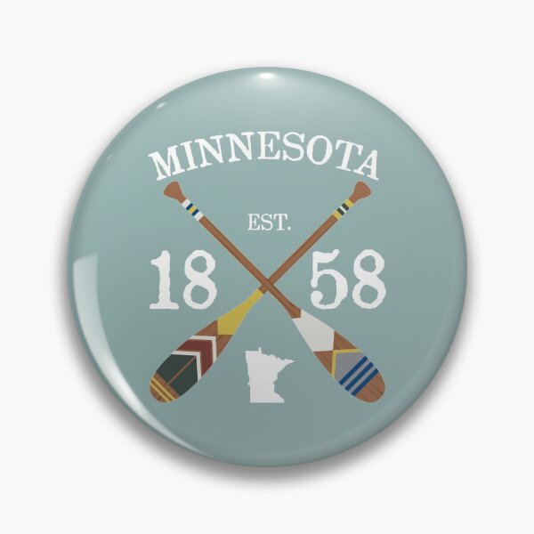 Item preview, Paddle Minnesota, MN Lake Life Painted Oars designed and sold by GreatLakesLocal.