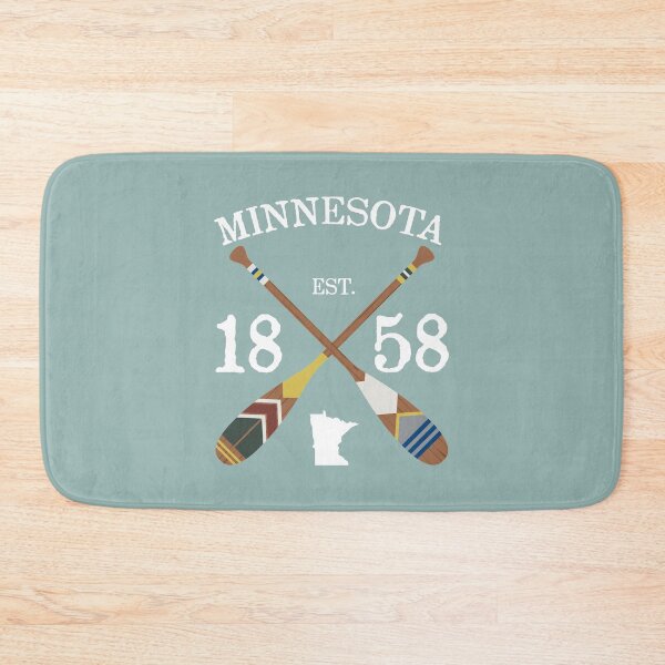 Item preview, Paddle Minnesota, MN Lake Life Painted Oars designed and sold by GreatLakesLocal.