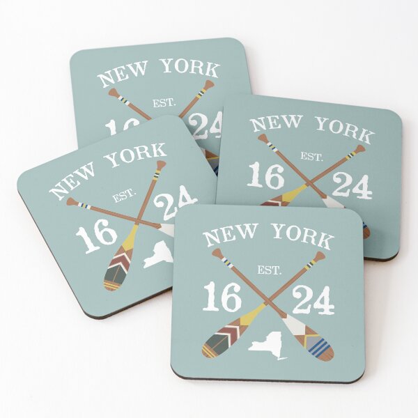 Item preview, Paddle New York, NY Lake Life Painted Oars designed and sold by GreatLakesLocal.
