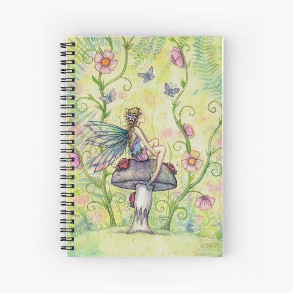 Item preview, A Happy Place Flower Fairy and Ladybugs designed and sold by Molly  Harrison.
