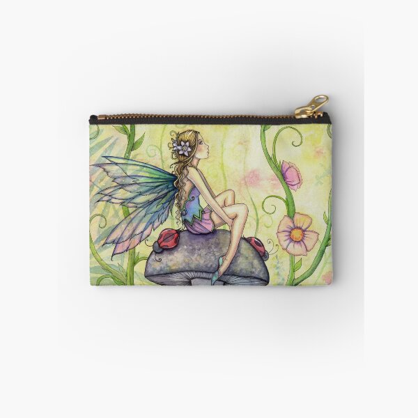 Item preview, A Happy Place Flower Fairy and Ladybugs designed and sold by Molly  Harrison.