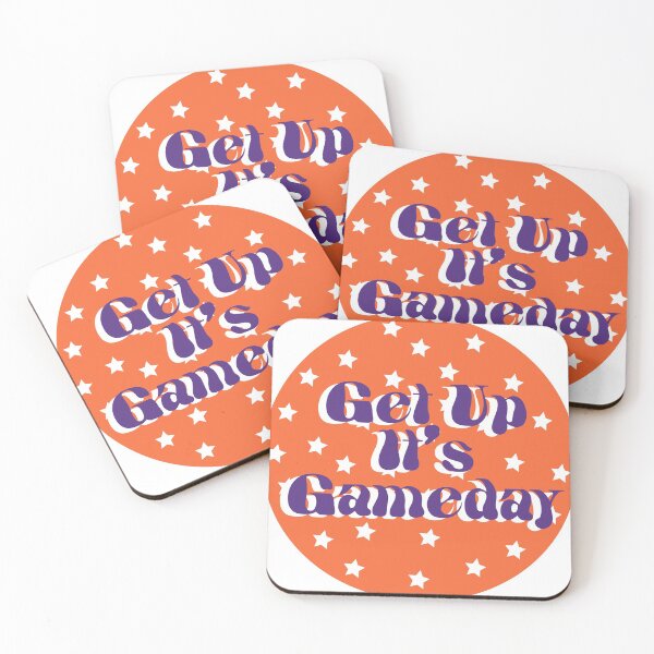 Item preview, Get Up It's Gameday Sticker/Pin designed and sold by jdchapp.