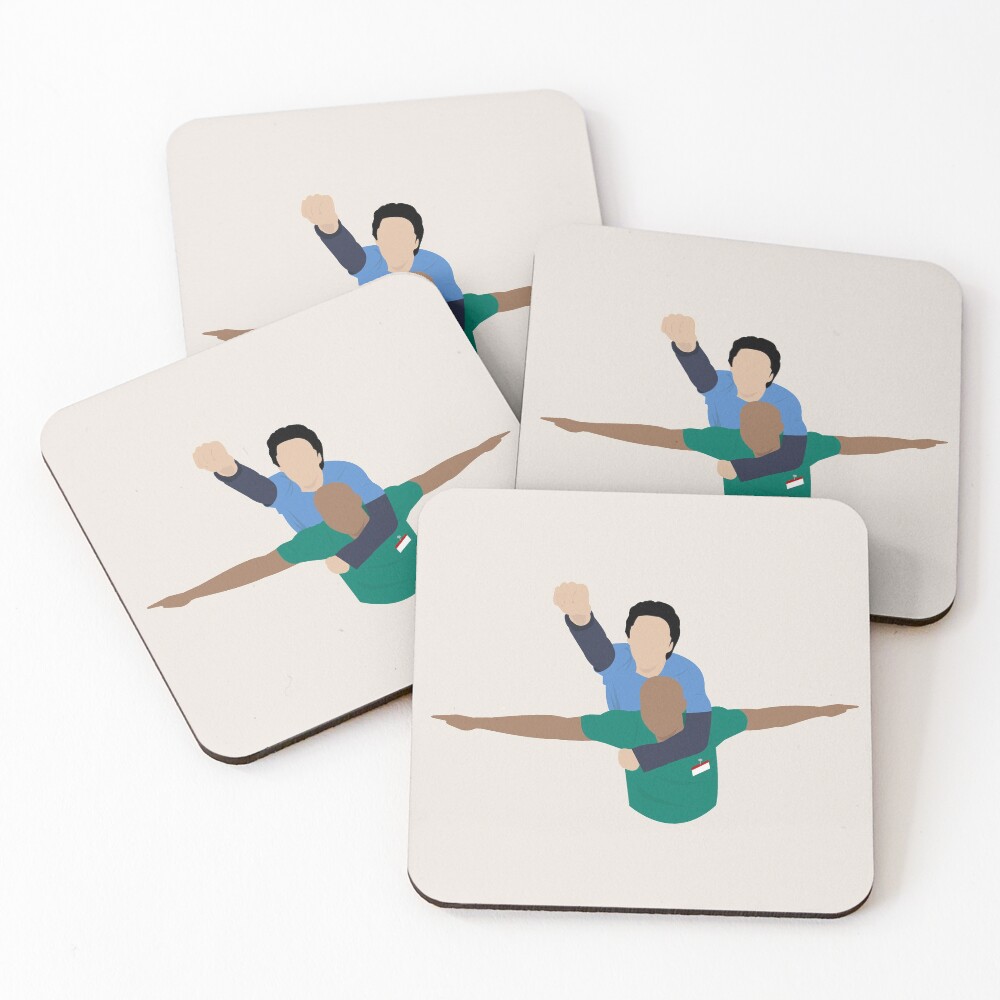 Scrubs Eagle Coasters (Set of 4)