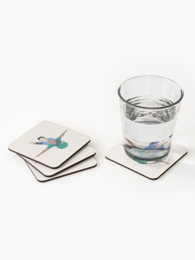 Alternate view of Scrubs Eagle Coasters (Set of 4)