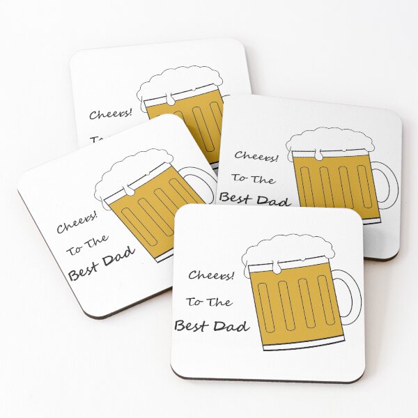 Item preview, Cheers to the Best Dad designed and sold by ByJezie.