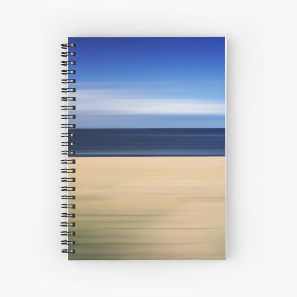 Beach Blur Spiral Notebook