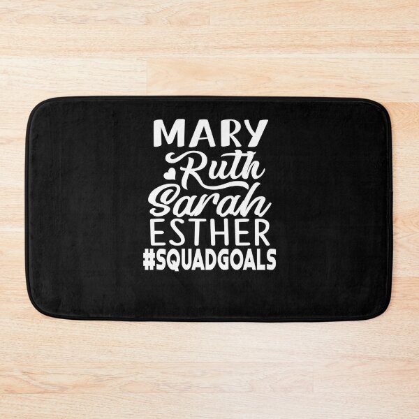 Item preview, Mary Ruth Sarah Esther Squadgoals designed and sold by ChristianLife.