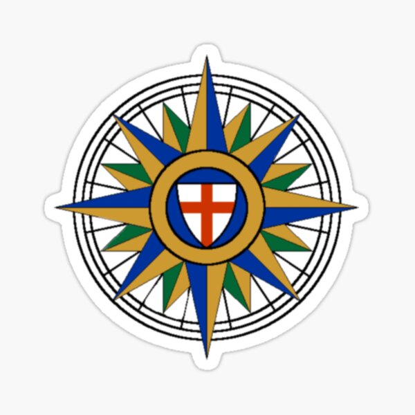 Item preview, Anglican Compass Rose designed and sold by ruidh.